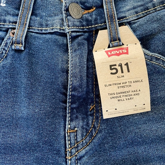 Levi’s 511 junior slim jeans with unique finish - Picture 5 of 13